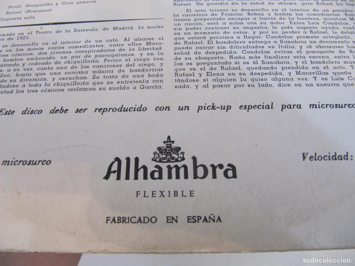 Discos de vinilo: LA CALESERA. FRANCISCO ALONSO - Foto 5