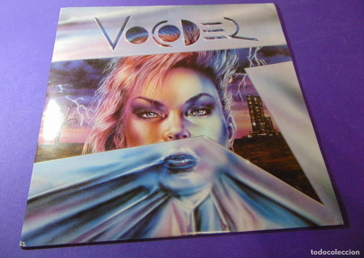 Discos de vinilo: VOCODER - LP NEON DANZA - 1987 - CON EL LIBRETO - Foto 2