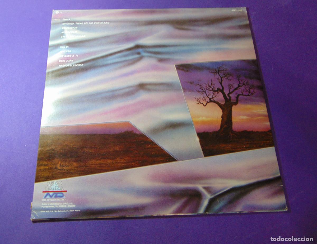 Discos de vinilo: VOCODER - LP NEON DANZA - 1987 - CON EL LIBRETO - Foto 3