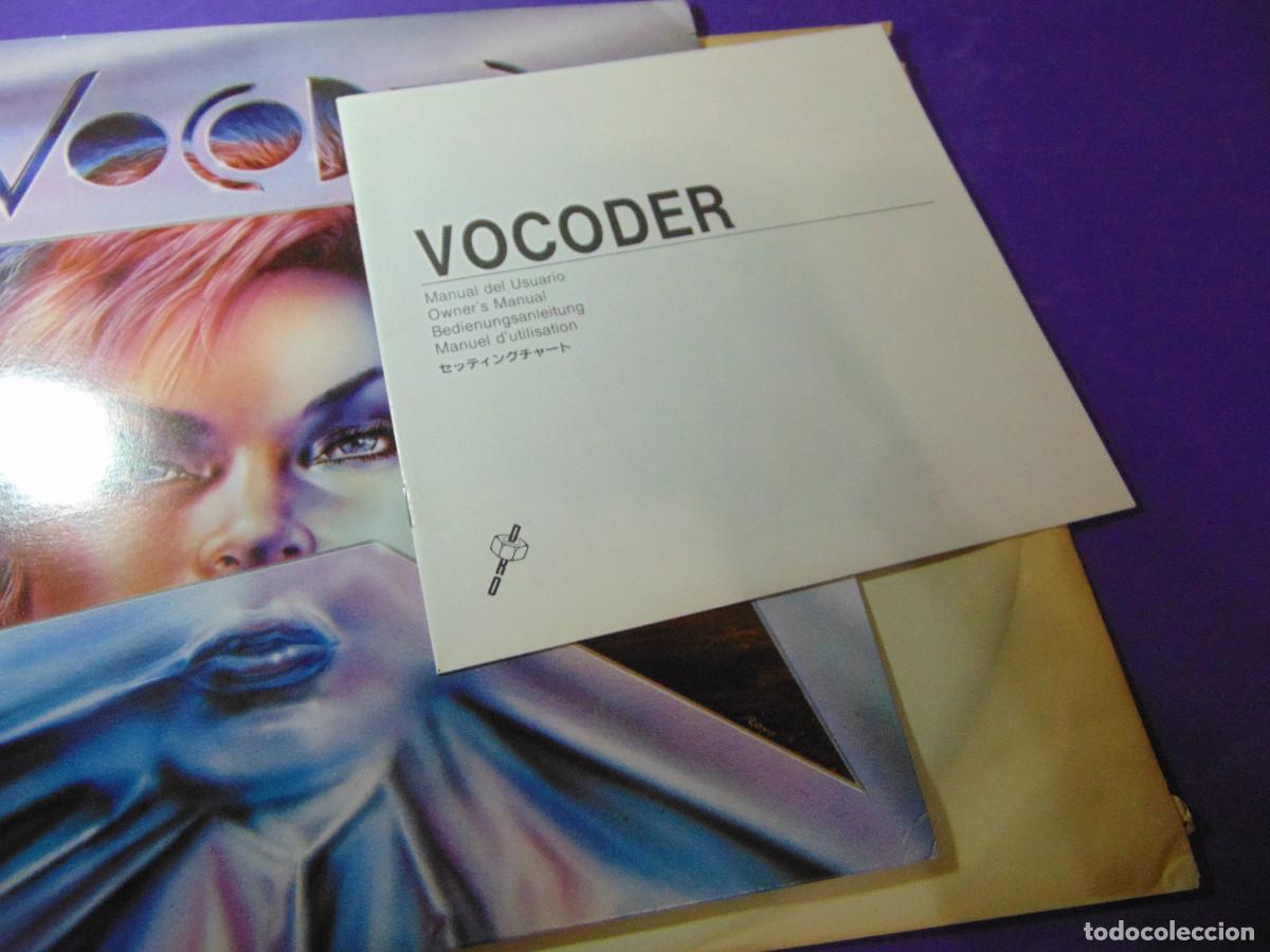 Discos de vinilo: VOCODER - LP NEON DANZA - 1987 - CON EL LIBRETO - Foto 4