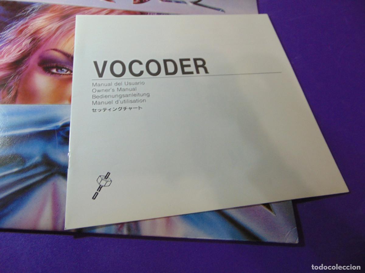 Discos de vinilo: VOCODER - LP NEON DANZA - 1987 - CON EL LIBRETO - Foto 5