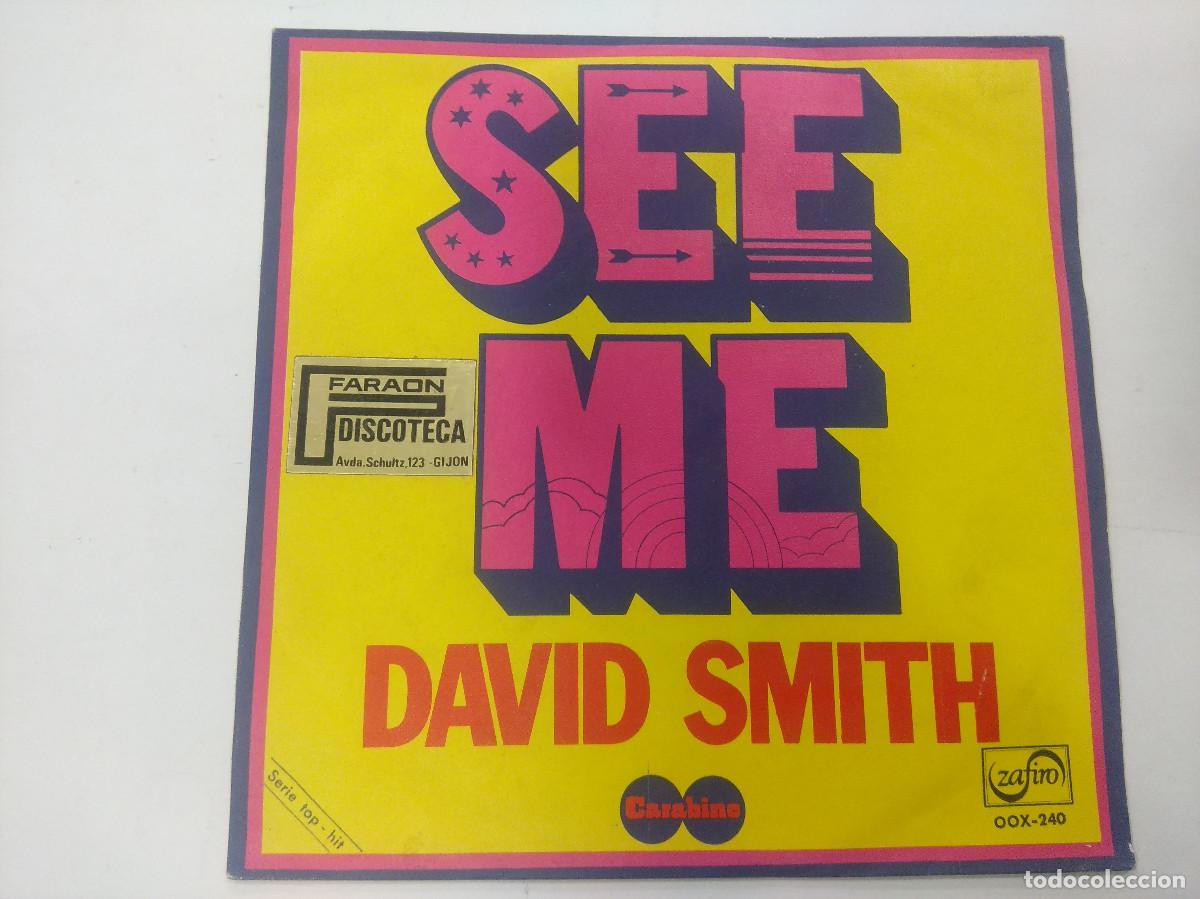 Discos de vinilo: DAVID SMITH/SEE ME/SINGLE. - Foto 1