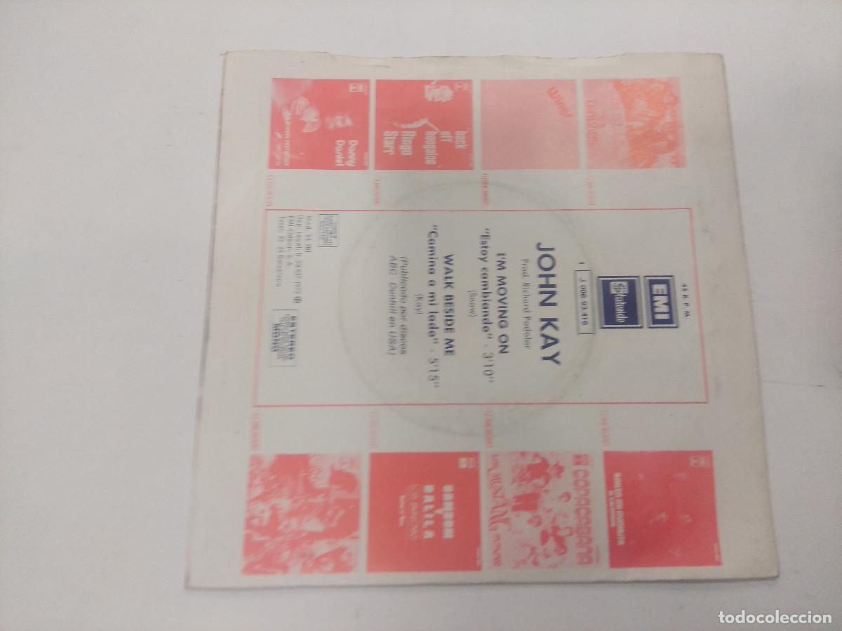 Discos de vinilo: JOHN KAY/IM MOVING ON/SINGLE EX-LIDER STEPPENWOLF. - Foto 3