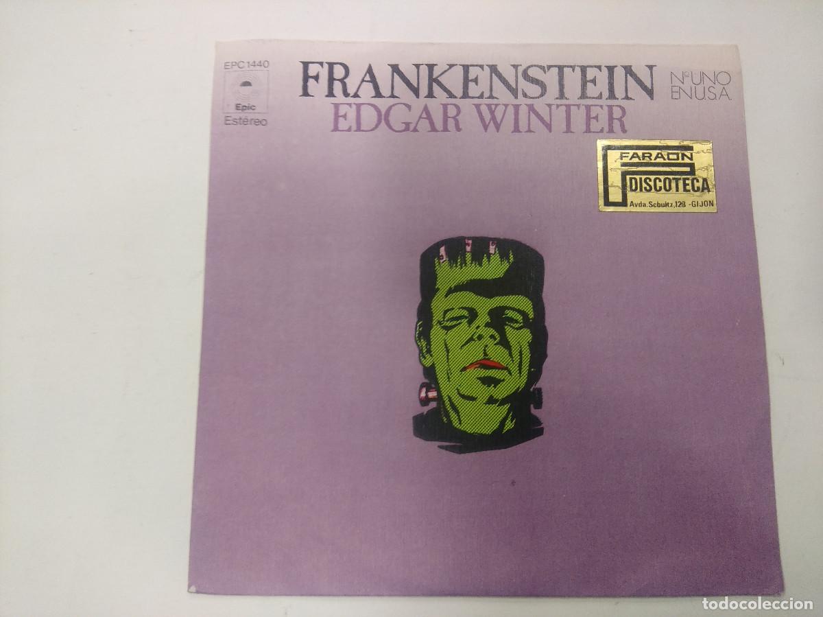 Discos de vinilo: EDGAR WINTER/FRANKENSTEIN/SINGLE. - Foto 1