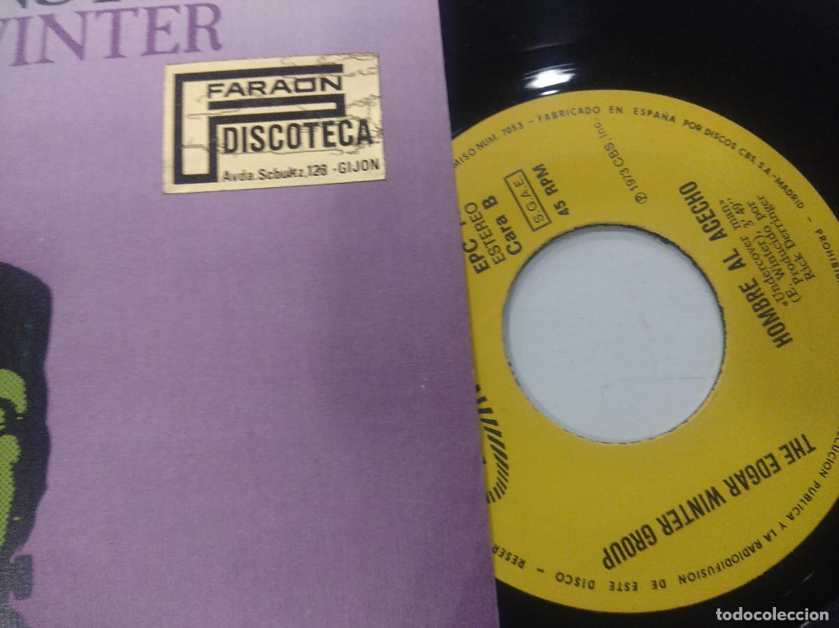 Discos de vinilo: EDGAR WINTER/FRANKENSTEIN/SINGLE. - Foto 2