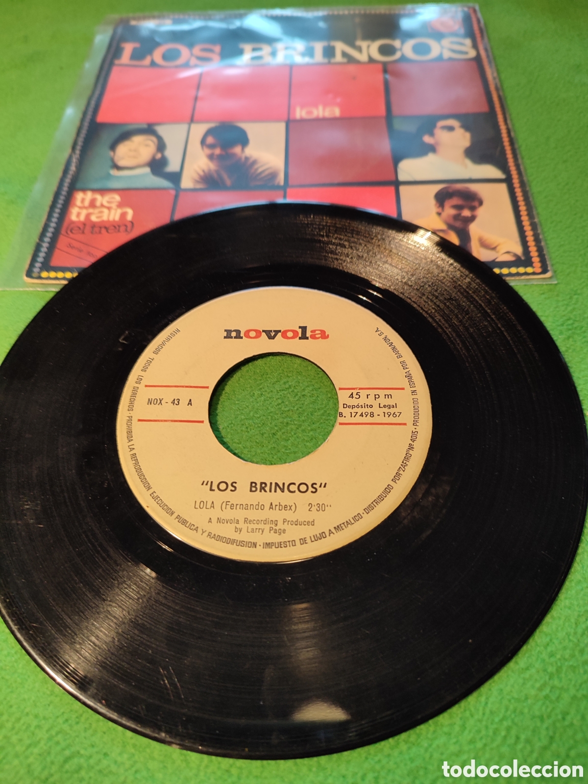 Discos de vinilo: Los Brincos - Lola - Foto 2