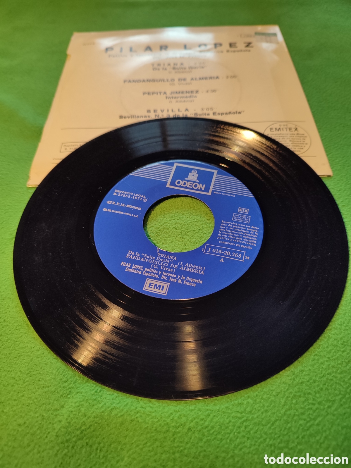 Discos de vinilo: Pilar L&oacute;pez - Triana + 3 - Foto 2