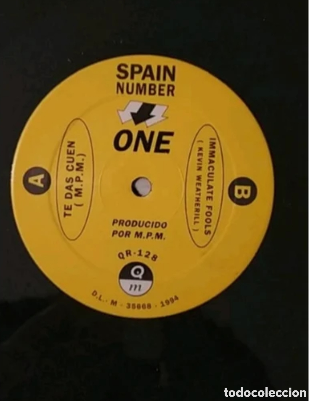 Discos de vinilo: Maxi single Spain Number One. Te Das Cuen!!! - Foto 3