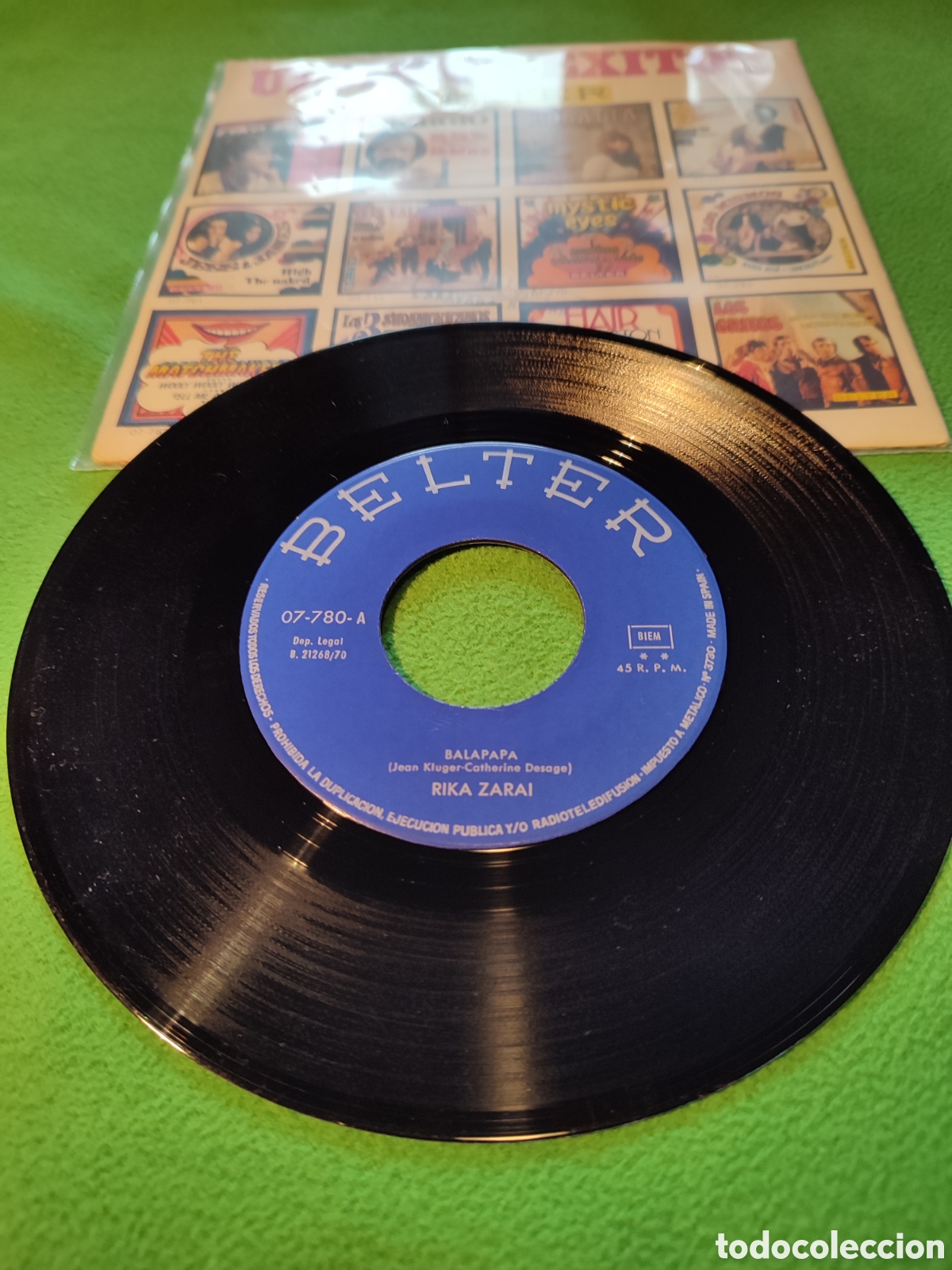 Discos de vinilo: Rika Zarai - Balapapa - Foto 2