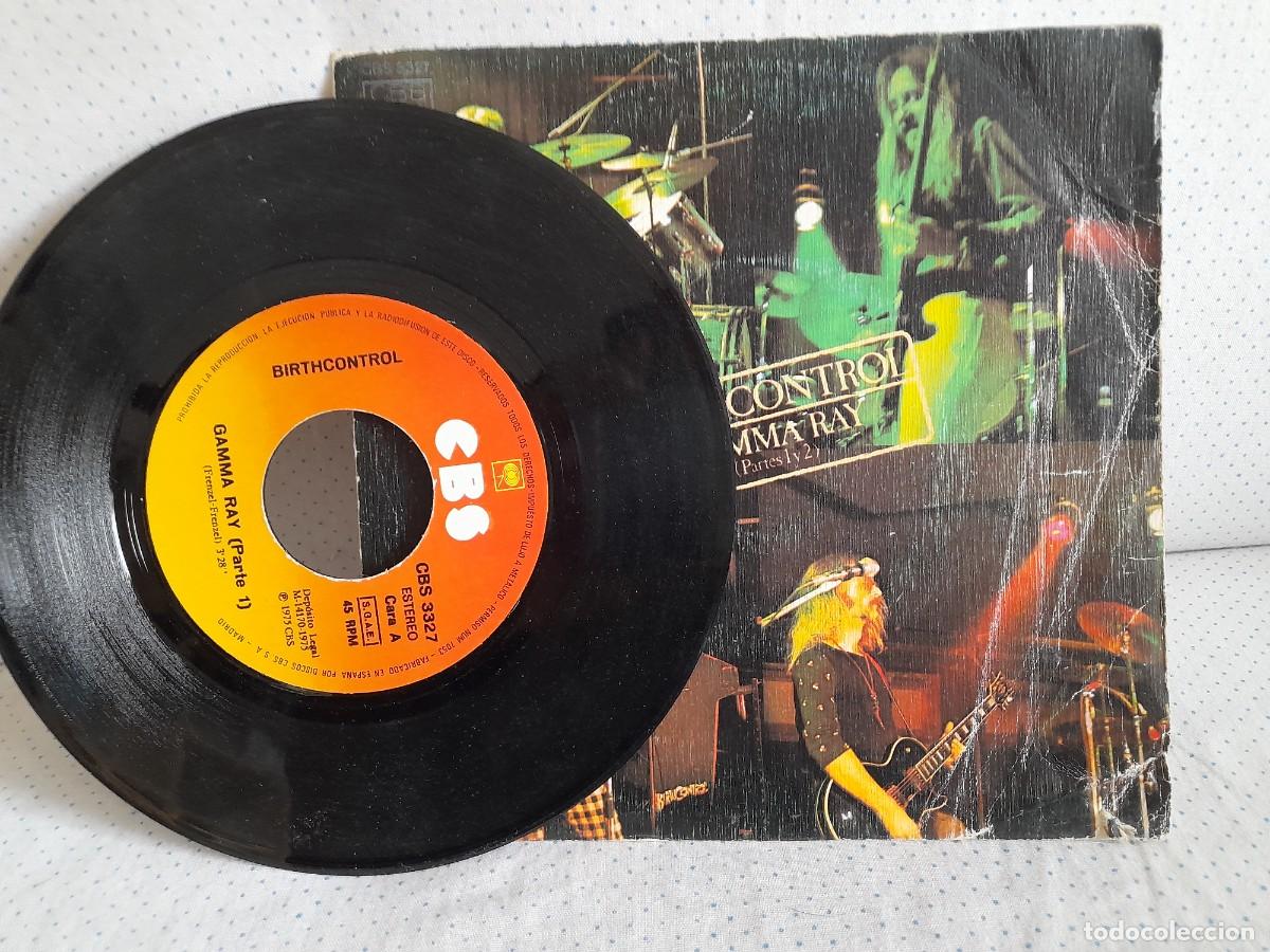 Discos de vinilo: BIRTHCONTROL single Gamma Ray solo disco vinilo - Foto 1