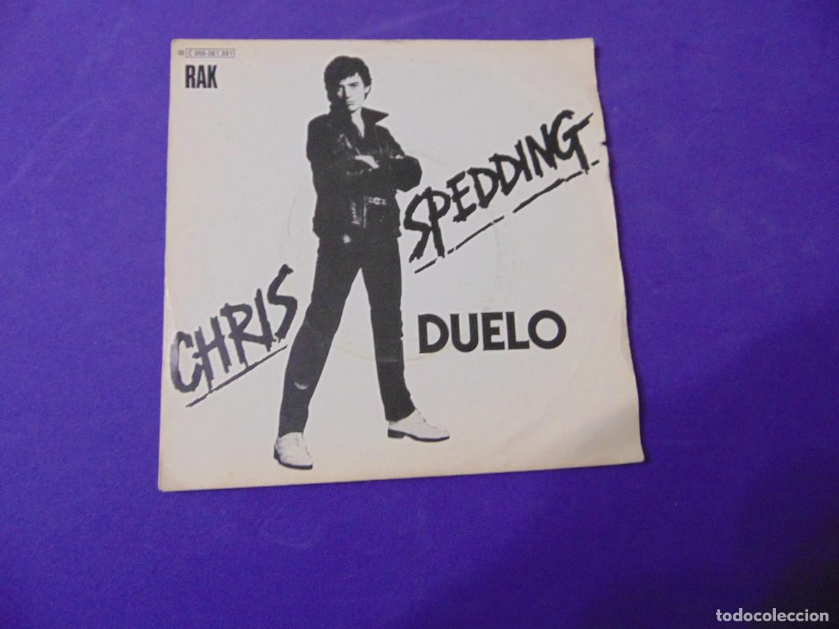 Discos de vinilo: Chris Spedding &ndash; Gunficht (Duelo) - SINGLE 1978 - Foto 1