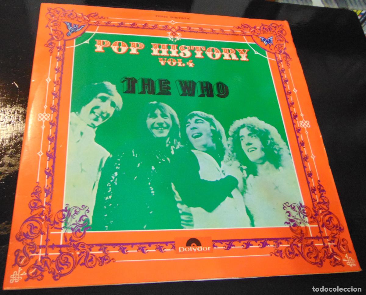 Discos de vinilo: THE WHO - POP HISTORY - DOBLE LP 1971 - Foto 2
