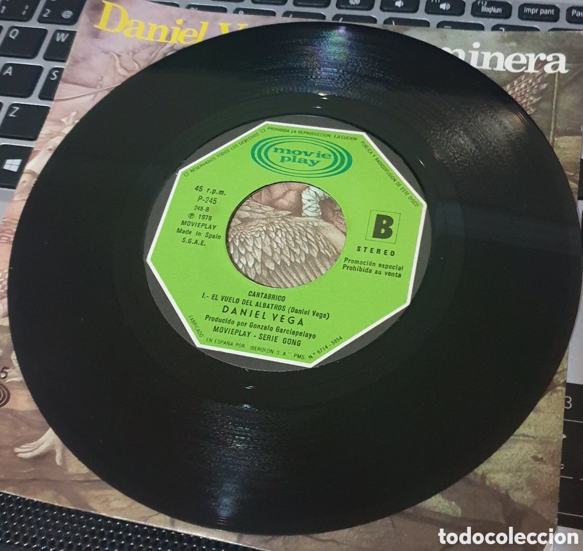 Discos de vinilo: Daniel Vega - tierra minera - Foto 2