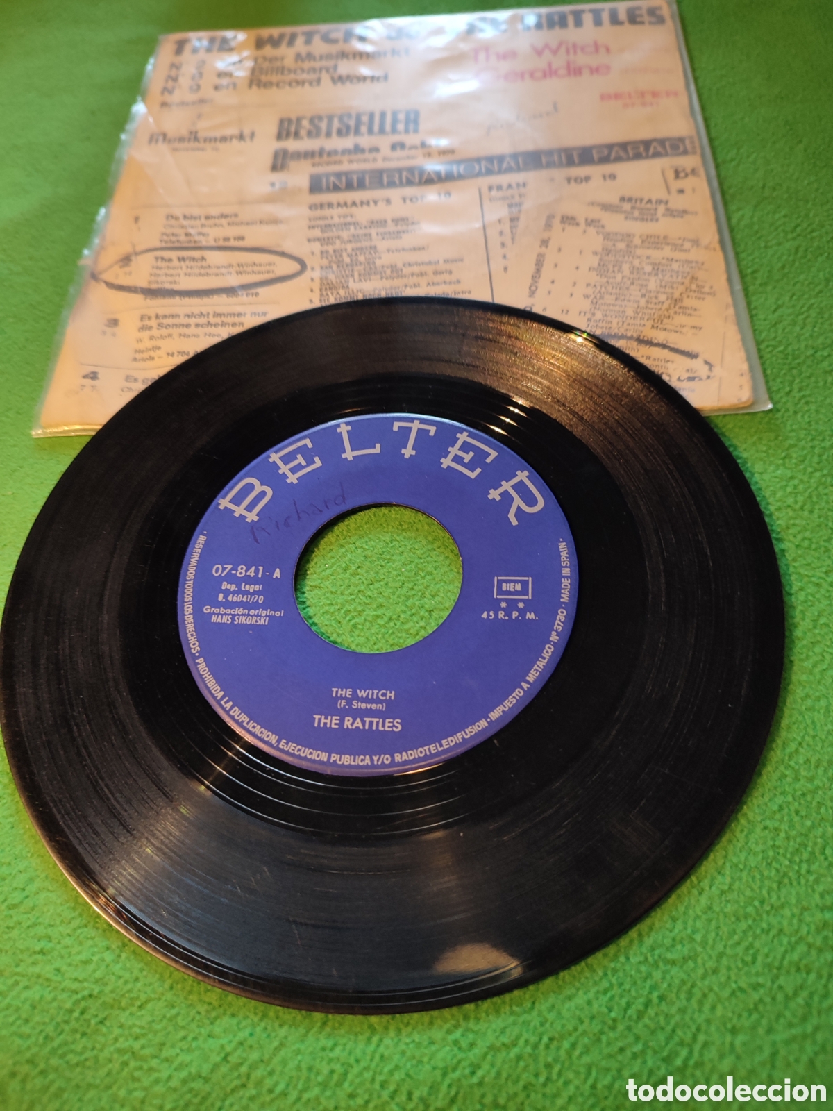 Discos de vinilo: The Rattles - The Witch - Foto 2