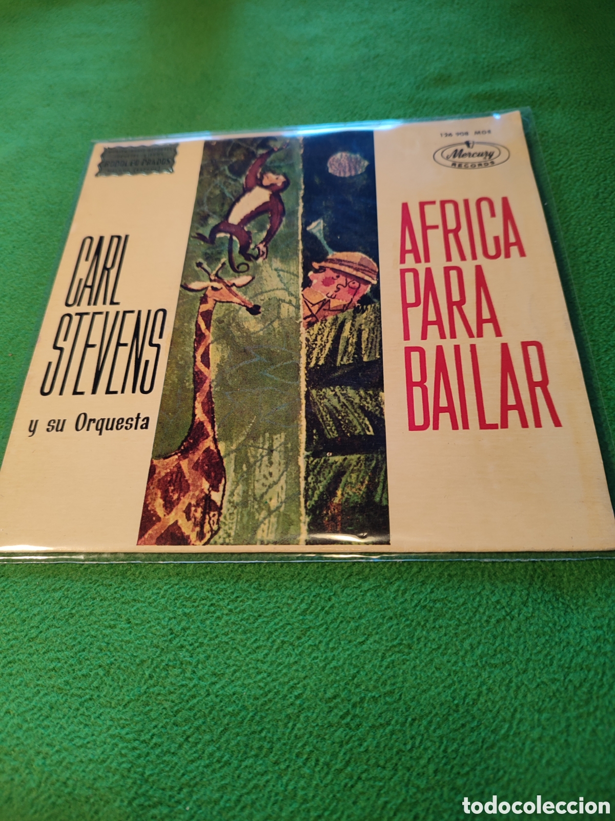 Discos de vinilo: Carl Stevens - Jolly jika + 3 - Foto 1