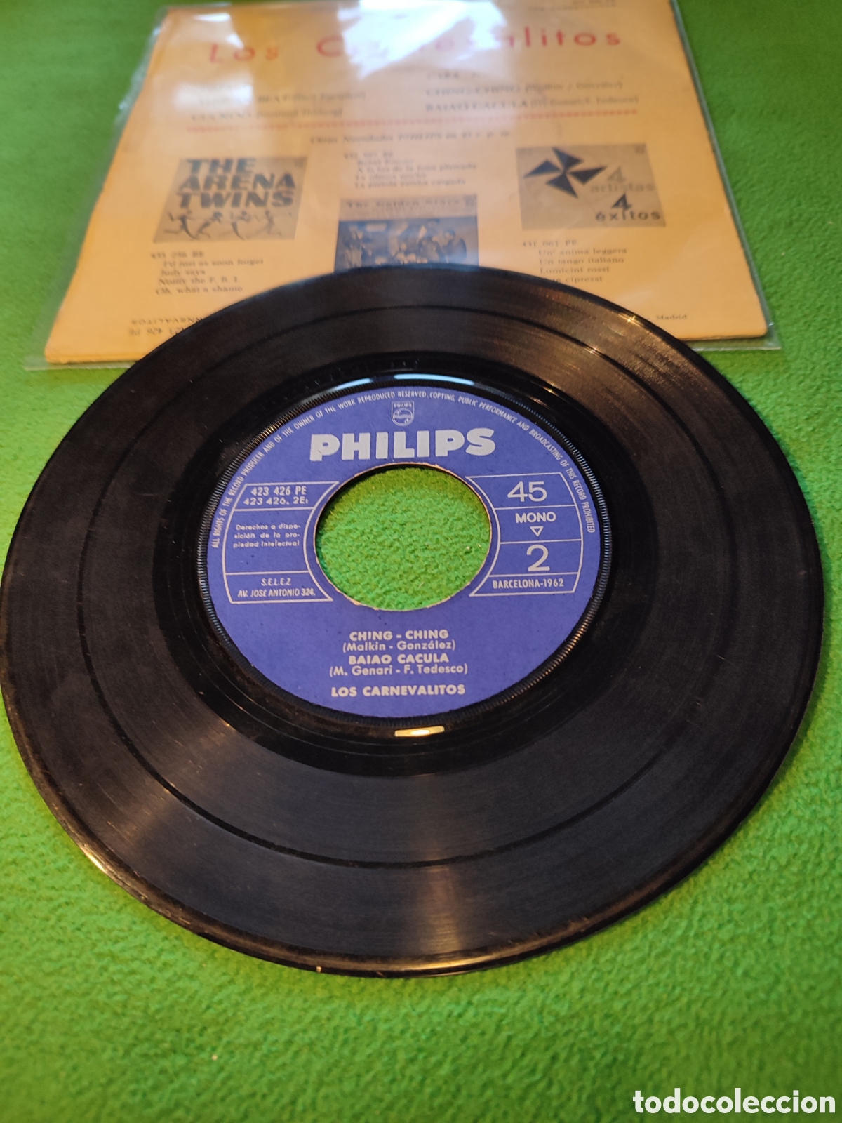 Discos de vinilo: Los Carnevalitos - African Beat + 3 - Foto 2