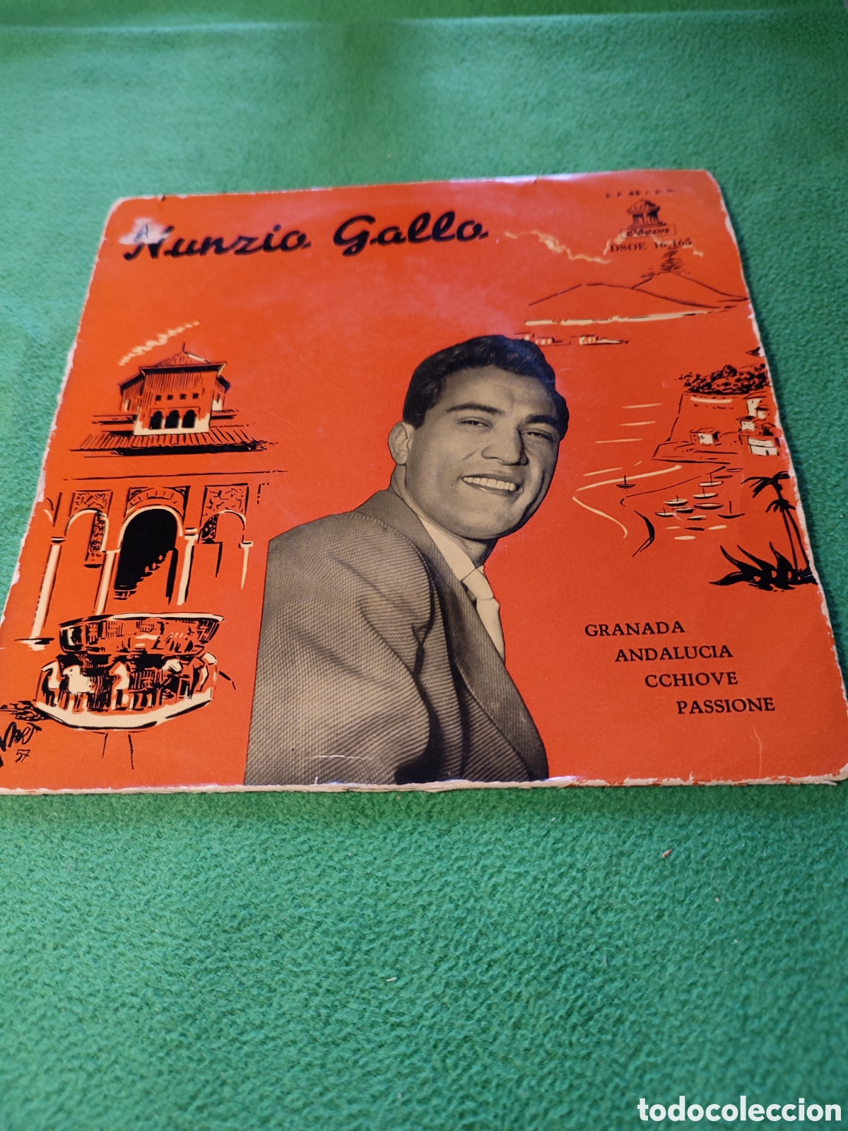 Discos de vinilo: Nunzio Gallo - Granada + 3 - Foto 1
