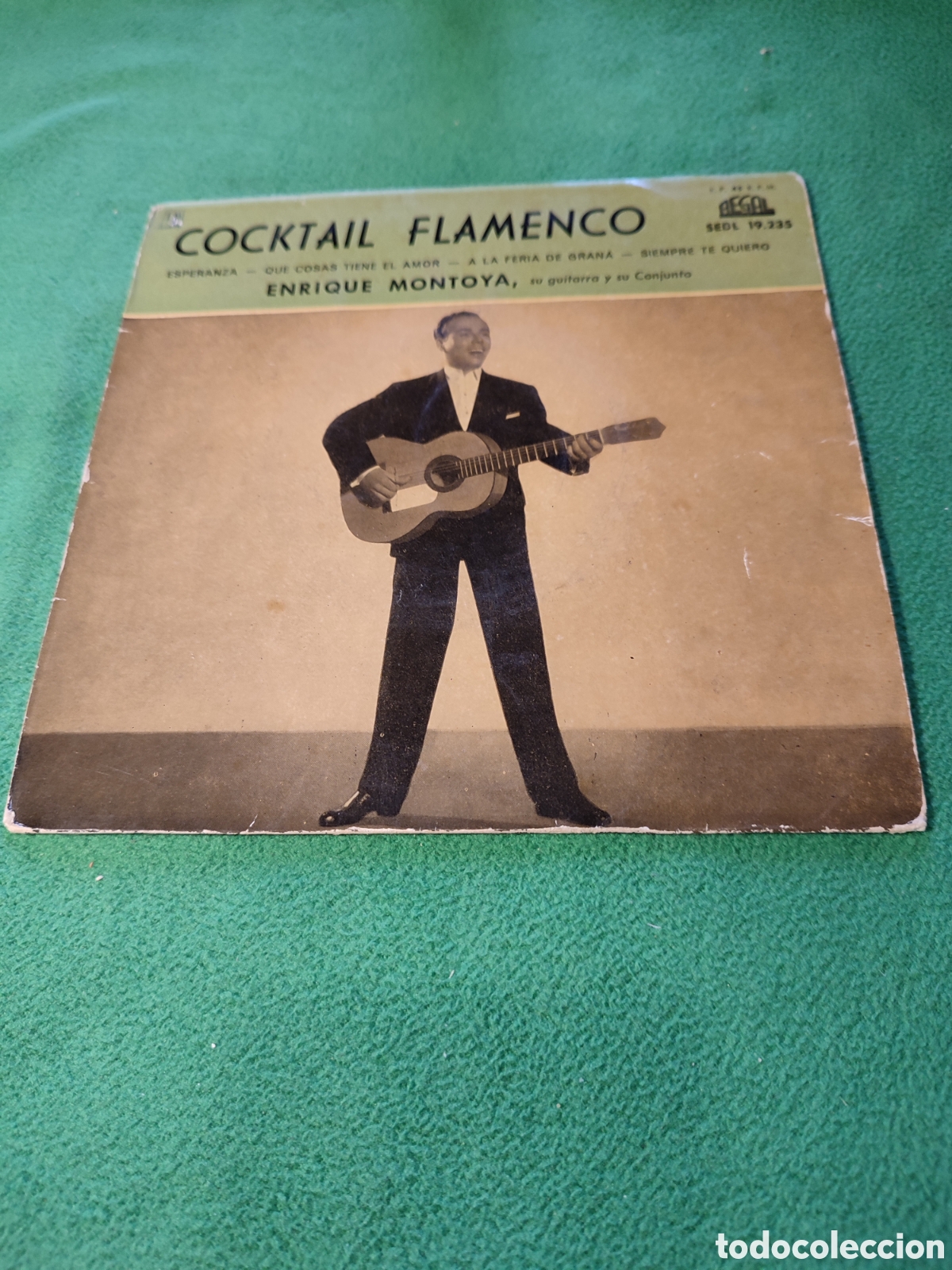 Discos de vinilo: Enrique Montoya - Esperanza + 3 - Foto 1