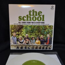Discos de vinilo: SINGLE THE SCHOOL (2) - ALL I WANT FROM YOU IS EVERYTHING (7”, SINGLE, LTD, WHI), 2015 ESPAÑA