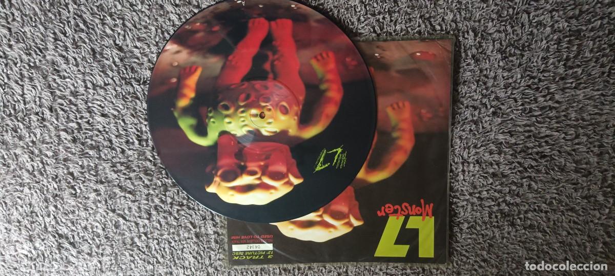 Discos de vinilo: // L7 &ndash; Monster - Slash UK 1992,stereo - Foto 1