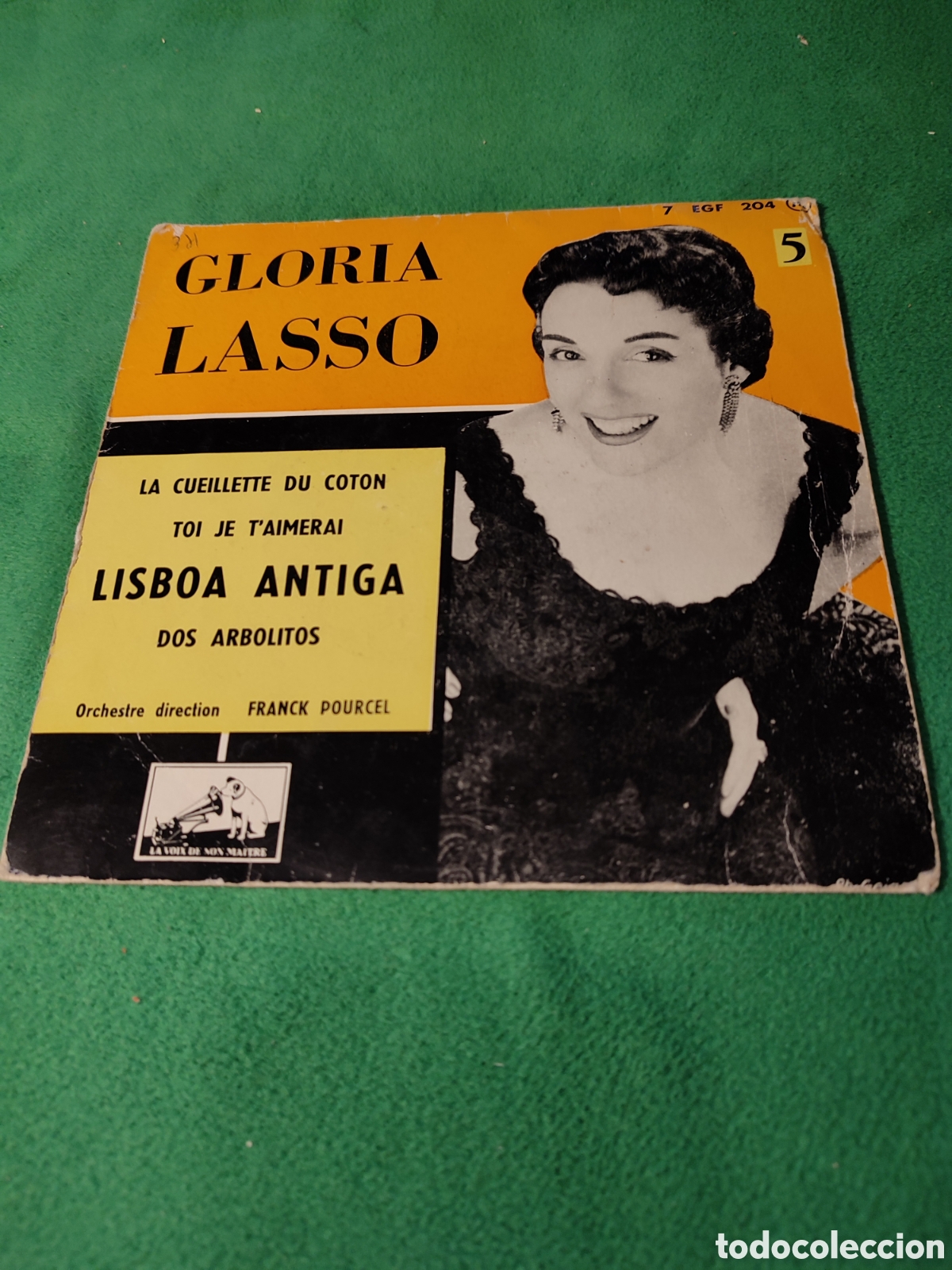 Discos de vinilo: Gloria Lasso - Lisboa antigua + 3 - Foto 1