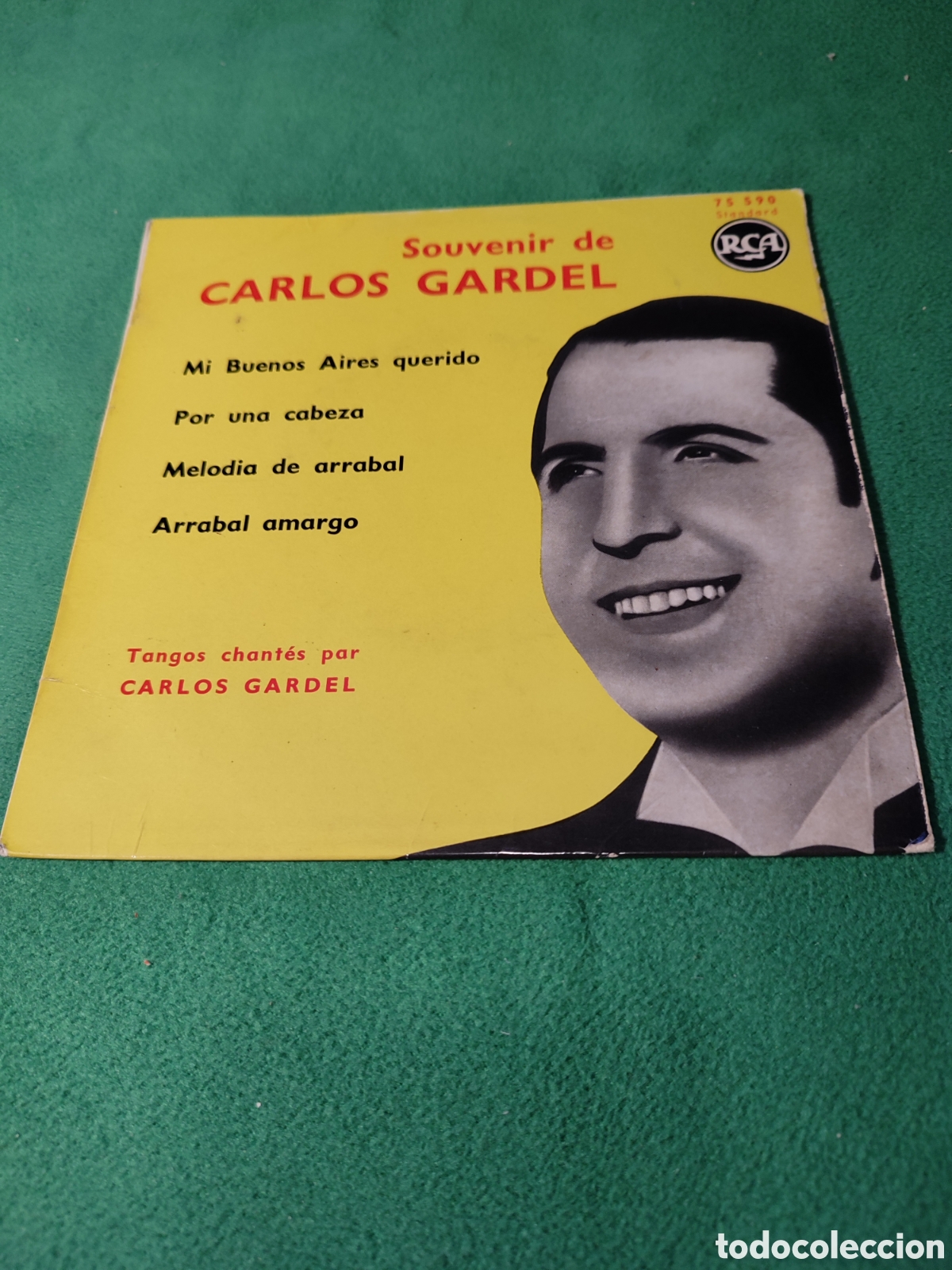 Discos de vinilo: Carlos Gardel - Mis buenos Aires querido+ 3 - Foto 1