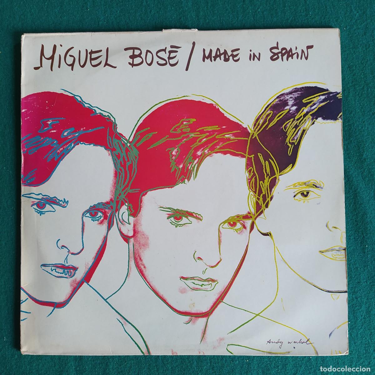 Discos de vinilo: Miguel Bos&eacute; &ndash; Made In Spain - Foto 1
