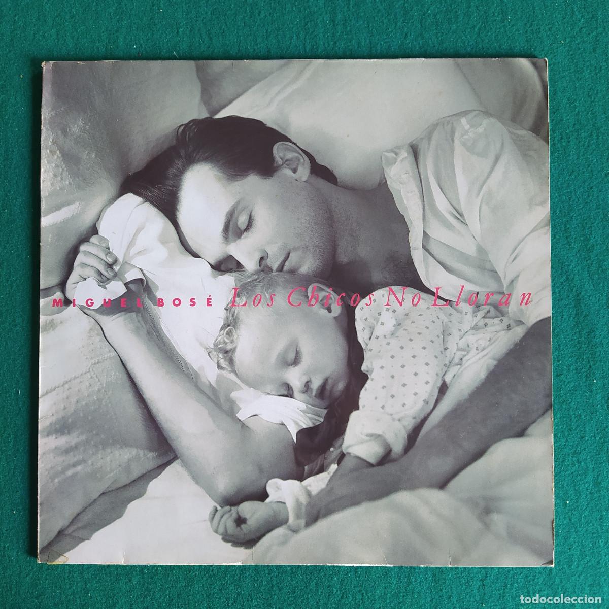 Discos de vinilo: Miguel Bos&eacute; &ndash; Los Chicos No Lloran - Foto 1