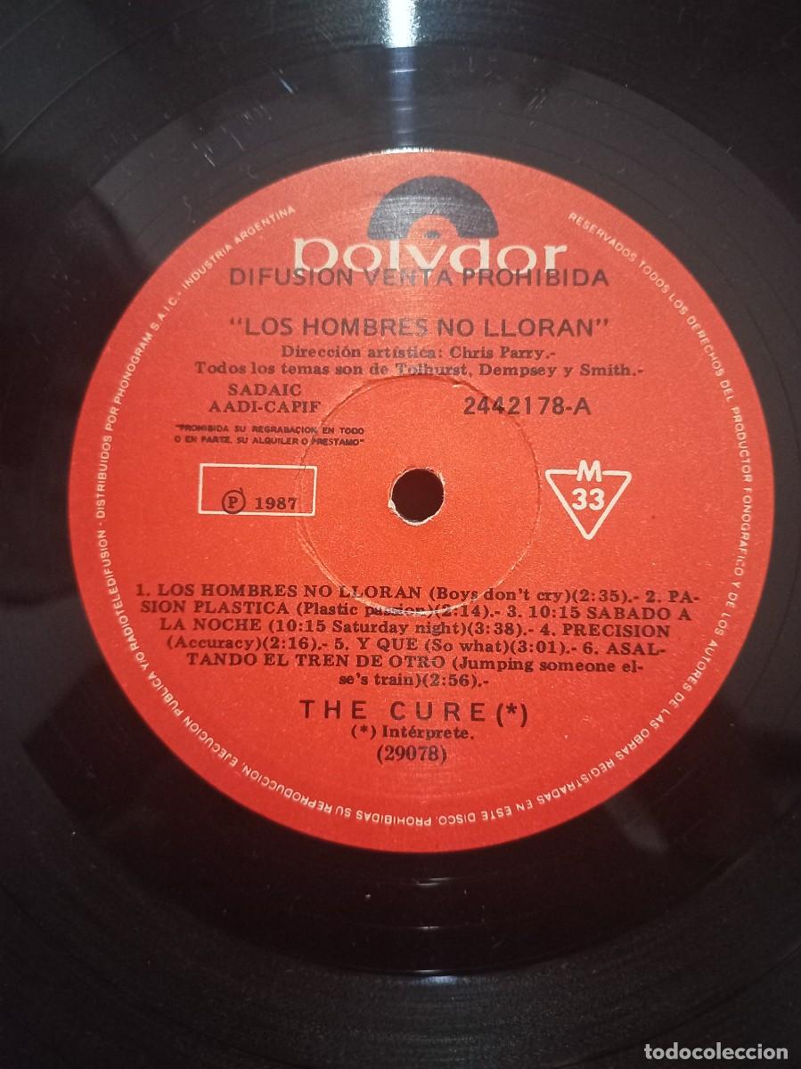 Discos de vinilo: BOYS DONT CRY - THE CURE / LP 29078 - 1987 - Foto 3