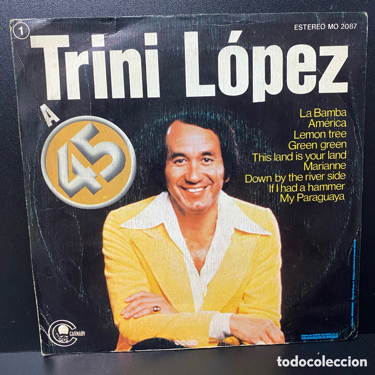 Discos de vinilo: Trini Lopez - A 45 (7&rdquo;, Single) - Foto 2
