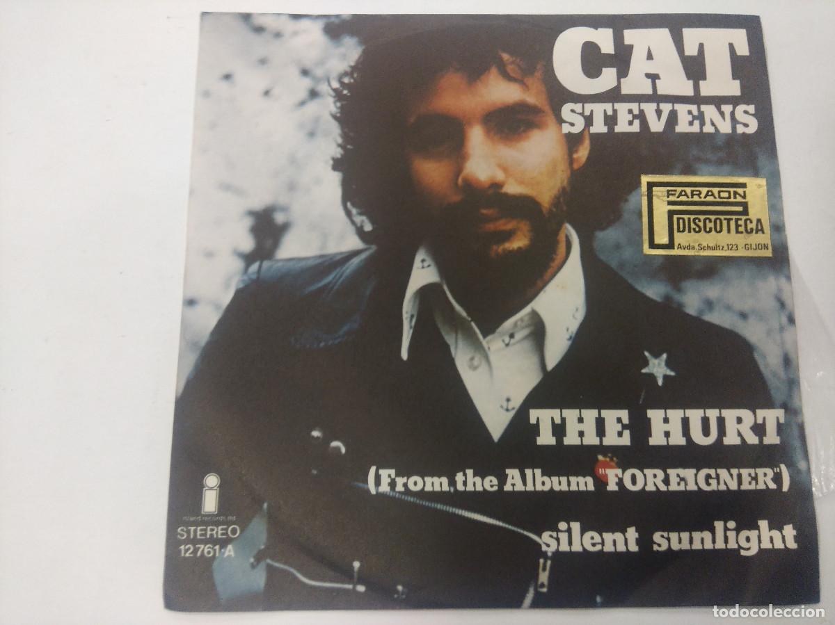 Discos de vinilo: CAT STEVENS/THE HURT/SINGLE. - Foto 1