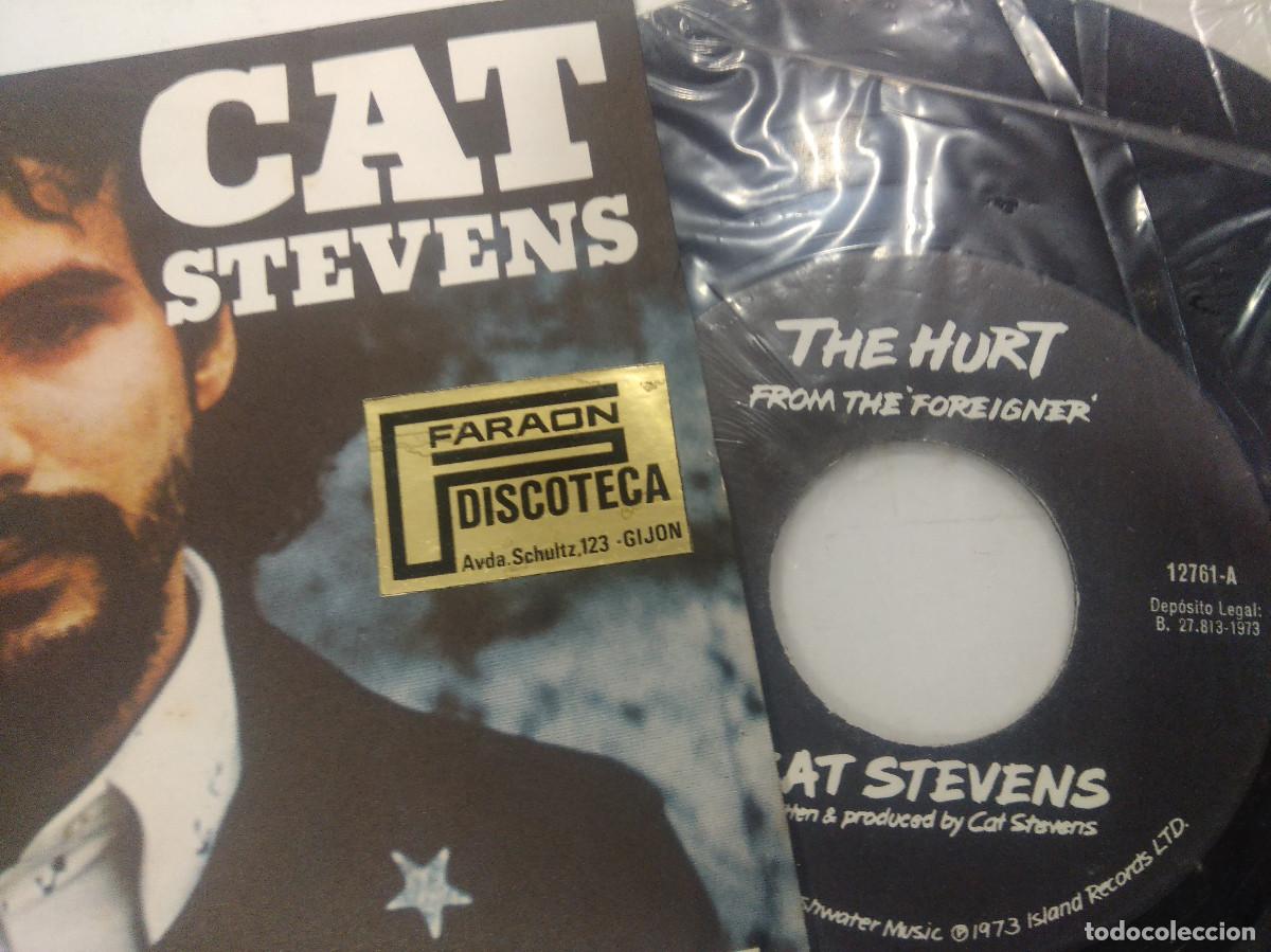 Discos de vinilo: CAT STEVENS/THE HURT/SINGLE. - Foto 2