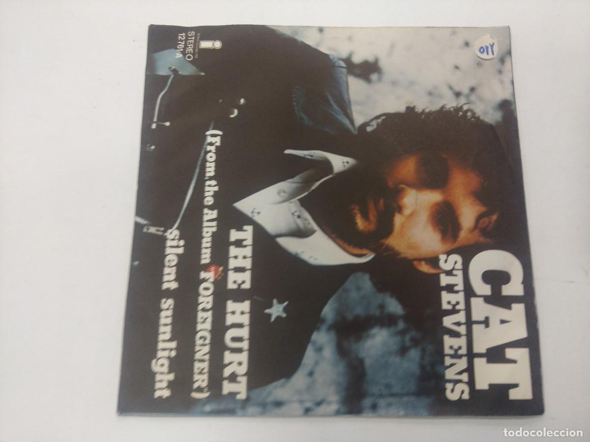 Discos de vinilo: CAT STEVENS/THE HURT/SINGLE. - Foto 3