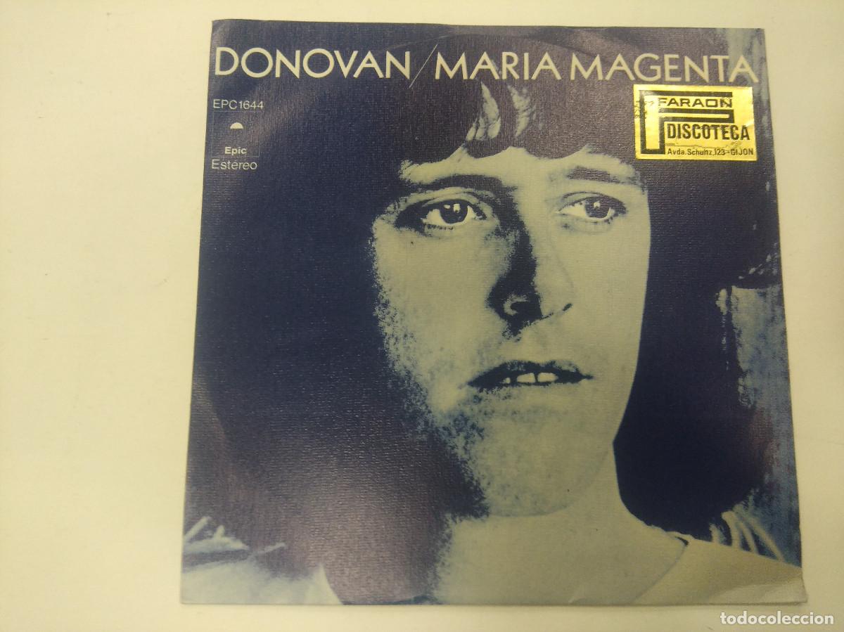 Discos de vinilo: DONOVAN/MARIA MAGENTA/SINGLE. - Foto 1