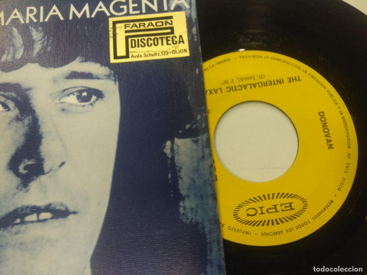 Discos de vinilo: DONOVAN/MARIA MAGENTA/SINGLE. - Foto 2