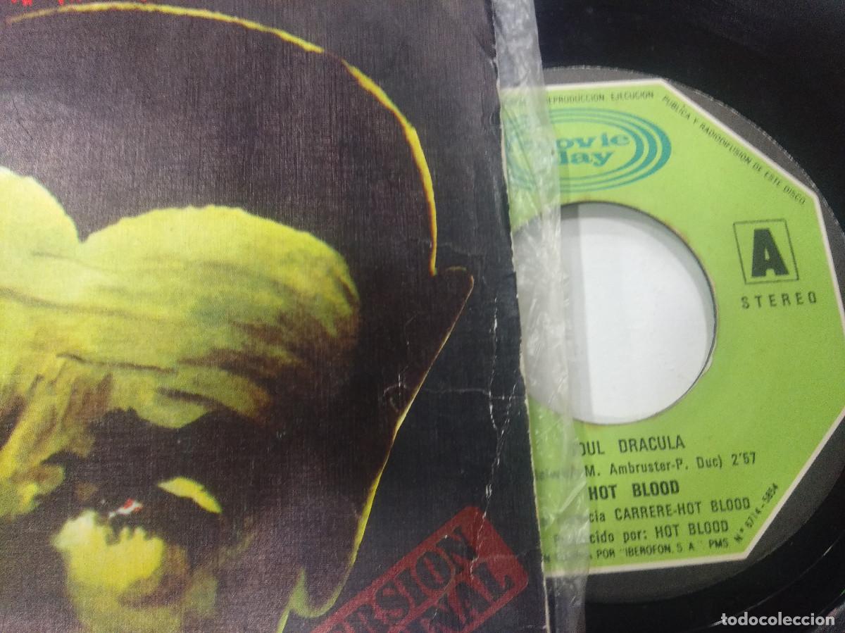 Discos de vinilo: SOUL DRACULA/HOT BLOOD/SINGLE. - Foto 2