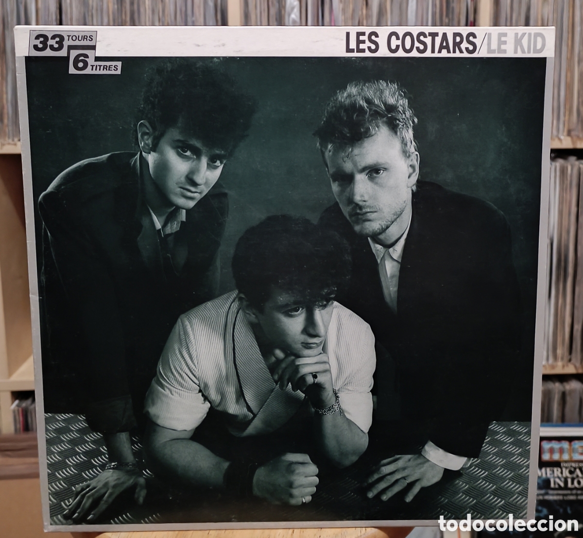 Discos de vinilo: LES COSTARS &ndash; LE KID LP 1983 ROCK & ROLL FRANCES - Foto 1