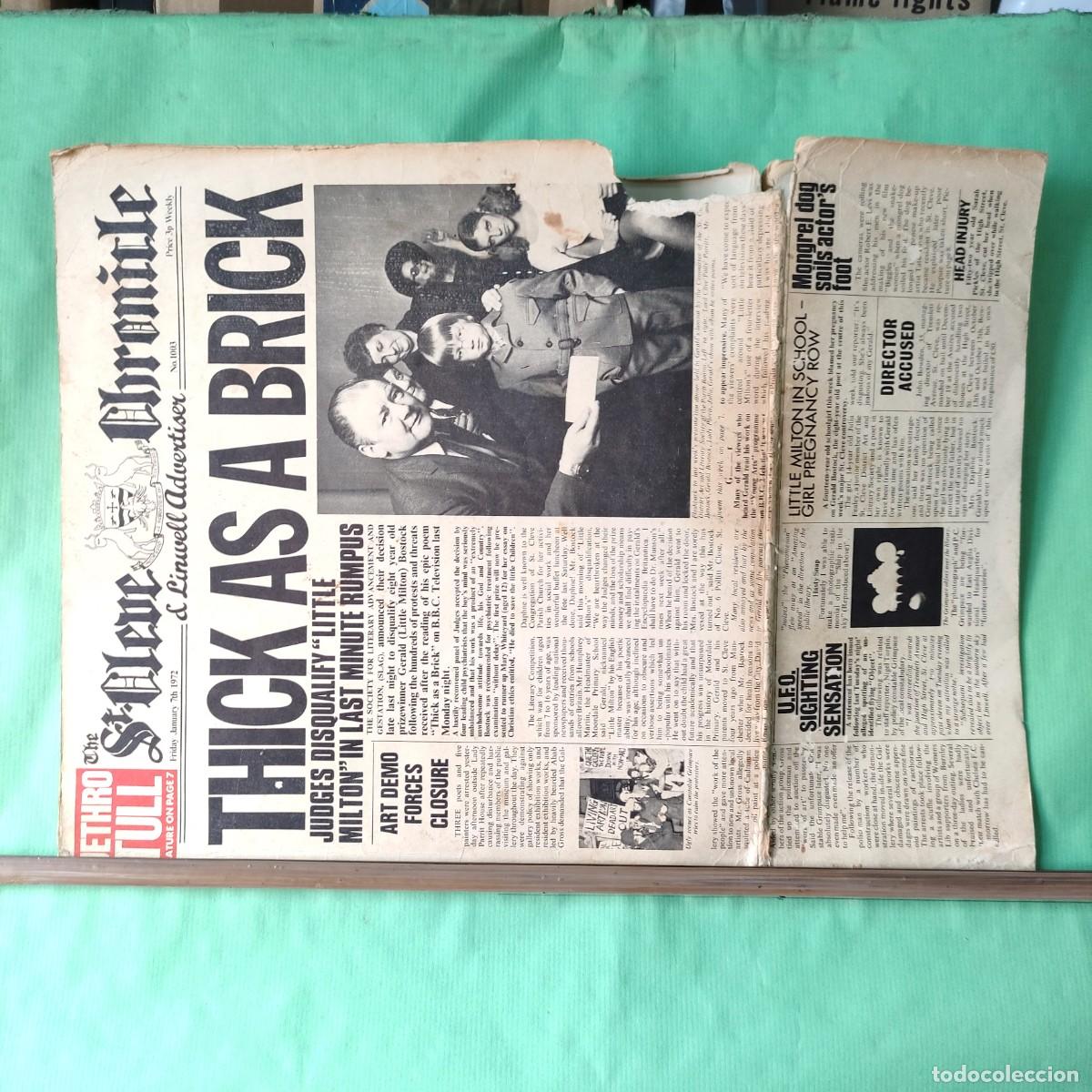 Discos de vinilo: JETHRO TULL . THICK AS A BRICK ** LP VINILO JUANI - Foto 3