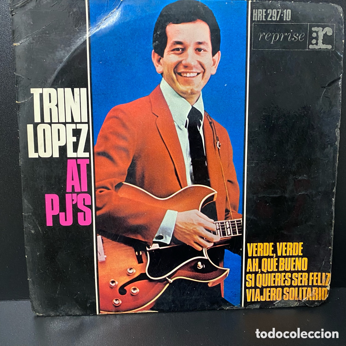Discos de vinilo: Trini Lopez - Trini Lopez At PJs (7&rdquo;, EP) - Foto 1