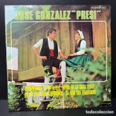 Discos de vinilo: JOSÉ GONZÁLEZ ”EL PRESI” - CAMPANINES DE MI ALDEA (7”, EP)