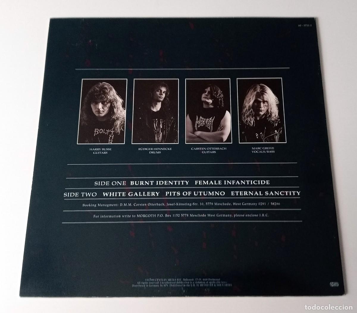 Discos de vinilo: LP MORGOTH - THE ETERNAL FALL - Foto 2
