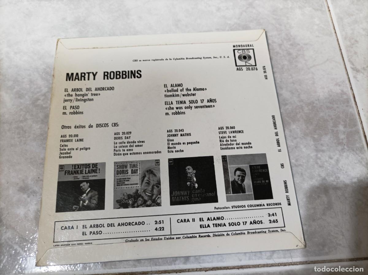 Discos de vinilo: Marty Robbins ep original - Foto 2