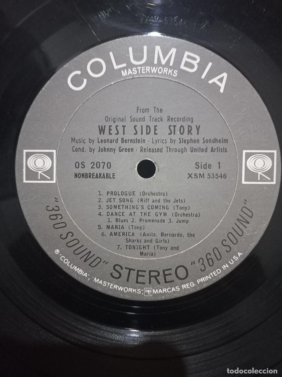 Discos de vinilo: ROBERT WISE - WEST SIDE STORY / XSM 53546 - Foto 3