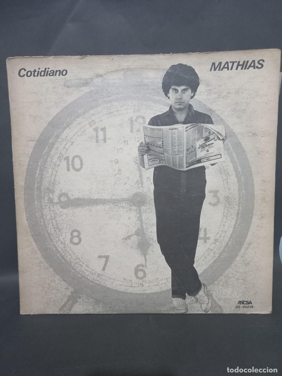 Discos de vinilo: MATHIAS - COTIDIANO / SE-60238 - 1983 - Foto 1