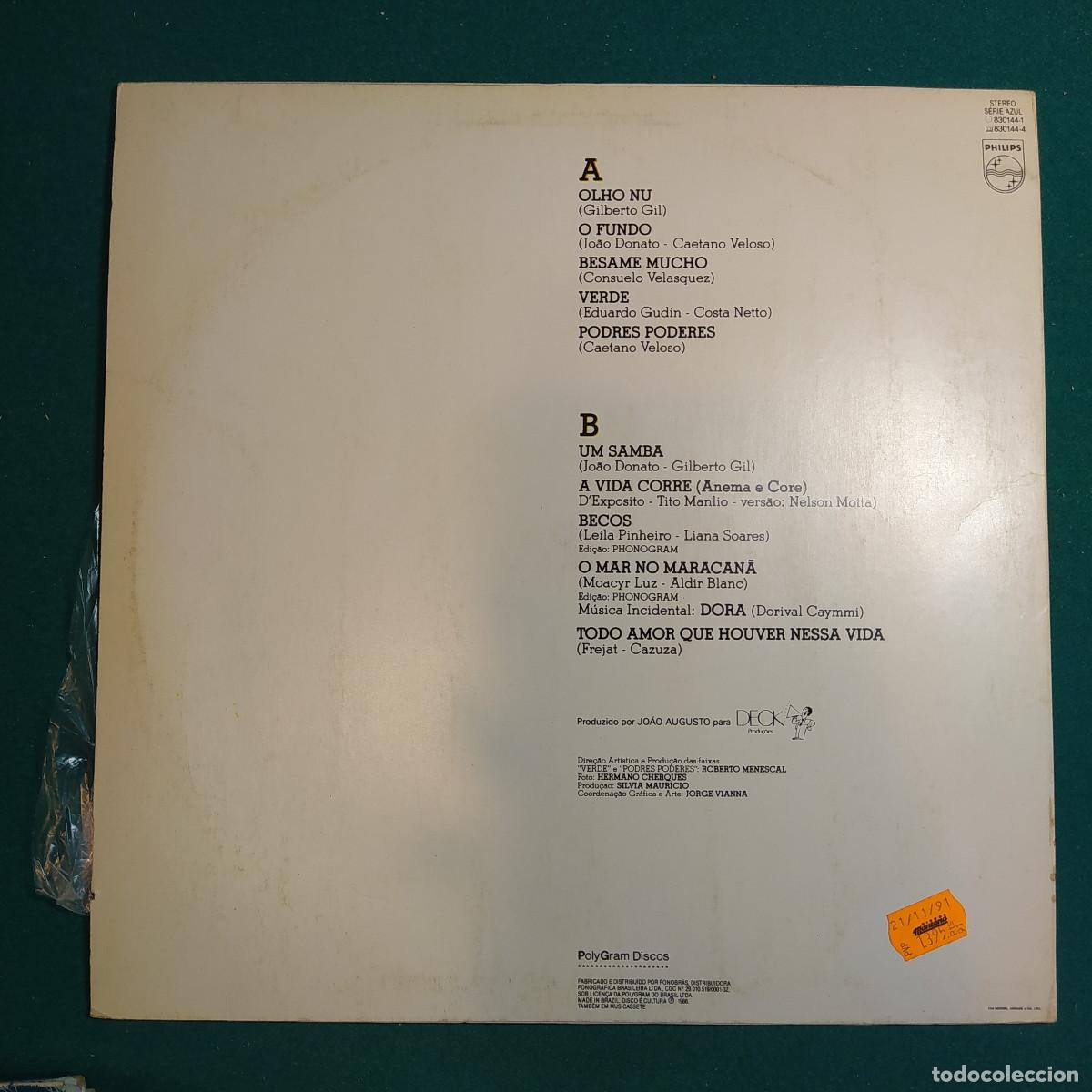 Discos de vinilo: Leila Pinheiro &ndash; Olho Nu - Foto 2