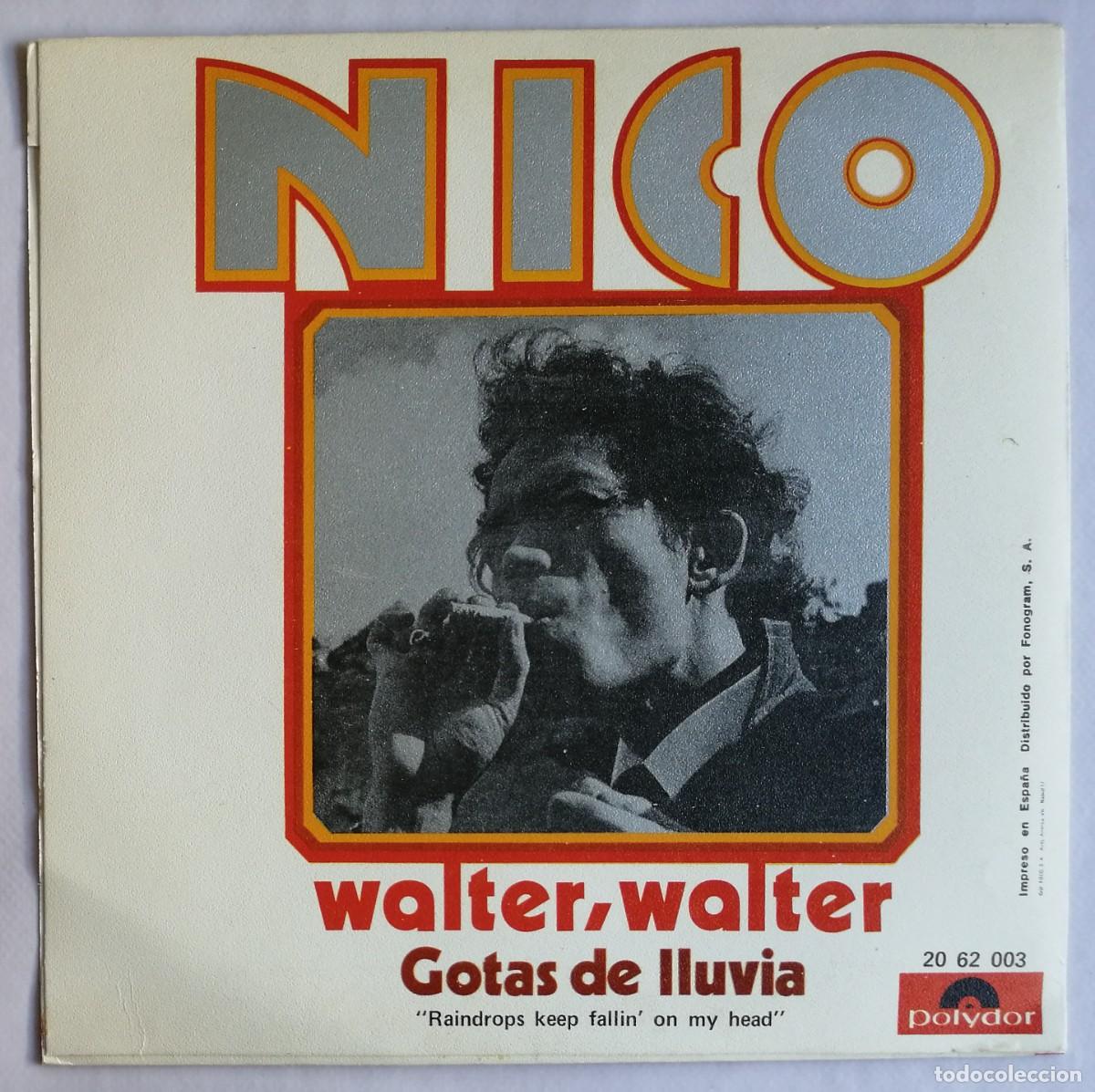 Discos de vinilo: Nico, Walter, Walter, Polydor &lrm;&ndash; 20 62 003 - Foto 2