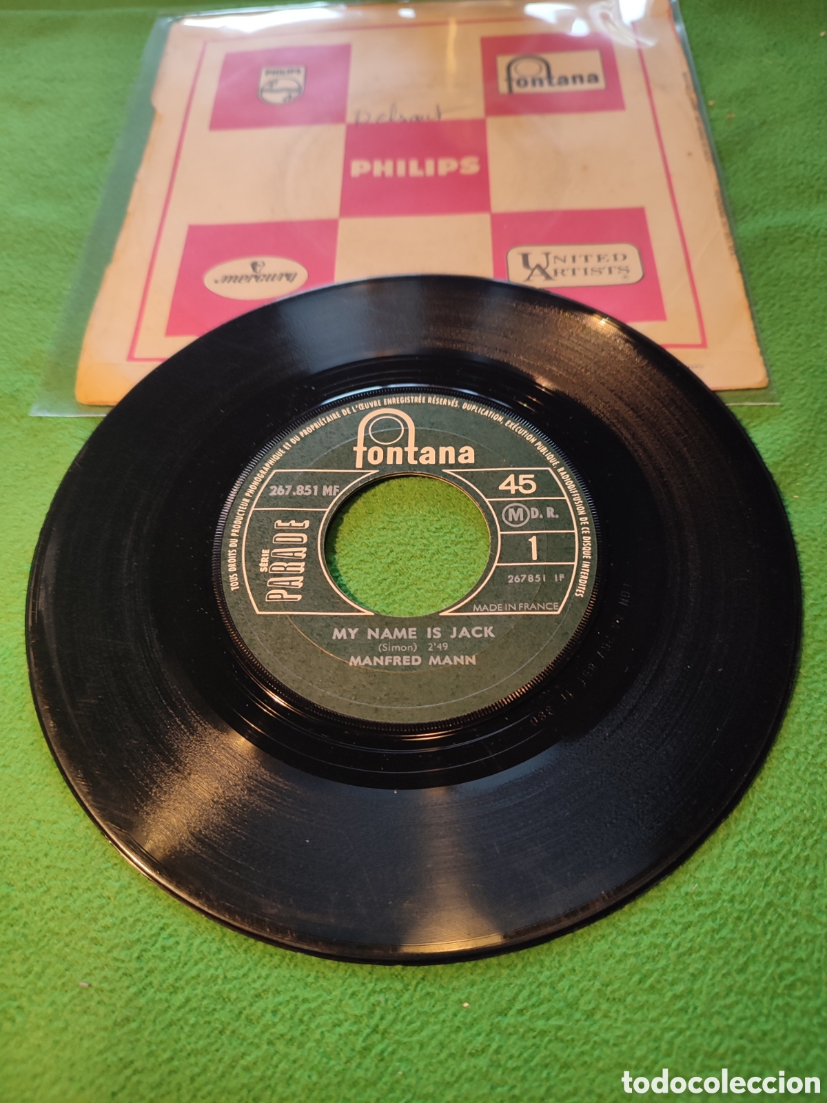 Discos de vinilo: Manfred Mann - My name is Jack - Foto 2