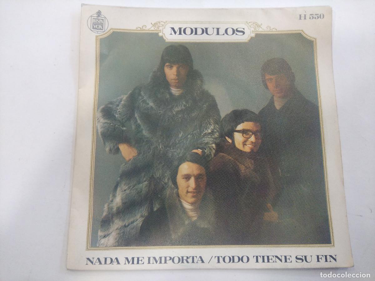 Discos de vinilo: MODULOS/NADA ME IMPORTA/SINGLE. - Foto 1