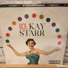 Discos de vinilo: KAY STARR ‎– LIFE IS A BALL. LP VINILO EDICIÓN USA.
