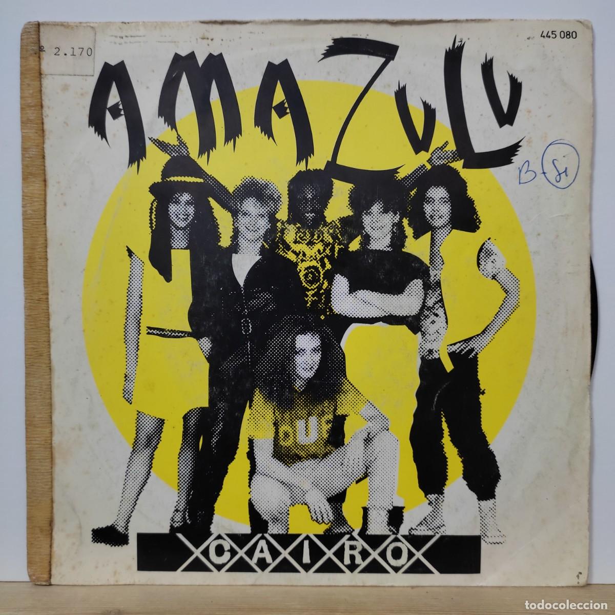 Discos de vinilo: Amazulu - Cairo / Greenham Time - SINGLE 1983 - HISPAVOX - Foto 1